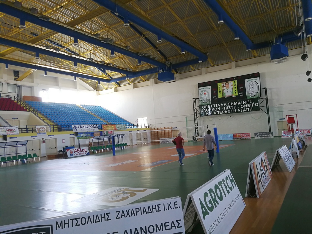 8.000τμ ΚΛΕΙΣΤΟ ΓΥΜΝΑΣΤΗΡΙΟ  - Κλειστό Κατακόρυφο κύκλωμα - ΟΡΕΣΤΙΑΔΑ